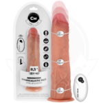 Cock Miller - Hyper-Realistic Dildo With Suction Cup And Thrusting With Remote Control 21.5 cm