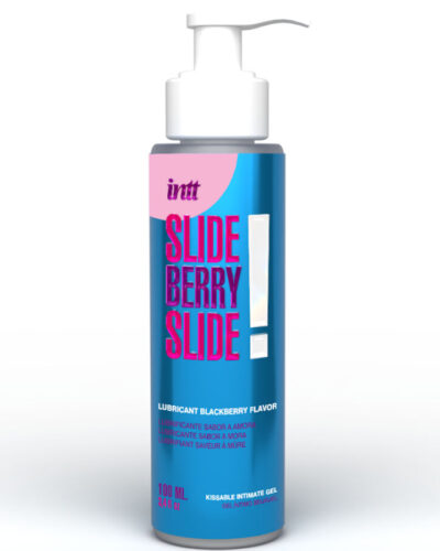 Intt Releases - Kissable Water-Based Intimate Lubricant Blackberry Flavor 100 ml