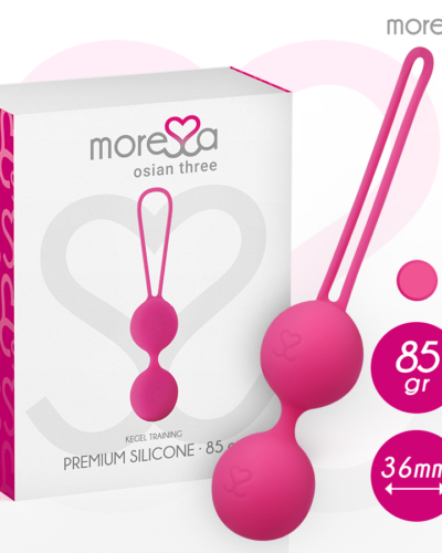 Moressa - Osian Three Premium Silicone Pink
