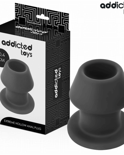 Addicted Toys - Extreme Hollow Anal Plug Silicone Size L 10.4 cm
