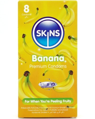 Skins - Banana Premium Condoms Pack 8