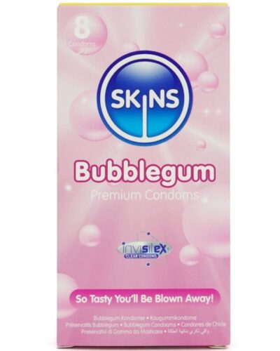 Skins - Bubblegum Premium Condoms Pack 8