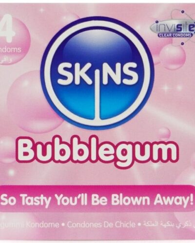 Skins - Bubblegum Premium Condoms Pack 4
