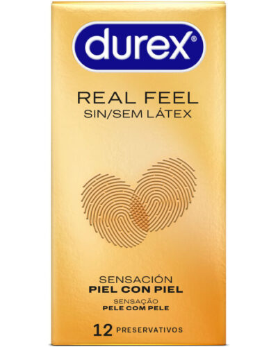 Durex - Real Feel Condoms Without Latex 12 Units
