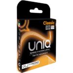 Uniq - Classic Latex Free Condoms 3 Units