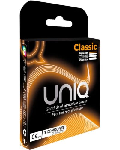 Uniq - Classic Latex Free Condoms 3 Units