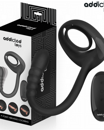 Addicted Toys - P-Spot Vibrating Cock Ring Remote Control