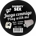 Diablo Picante - White Hard Dice With Positions And Cube