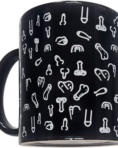 Diablo Picante - Penis Mug Black 370 ml
