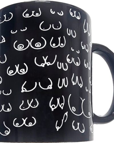 Diablo Picante - Boobs Mug Black 370 ml