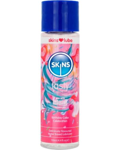 Skins - Tasty Water-Based Lubricant Birthday Cake 130 ml