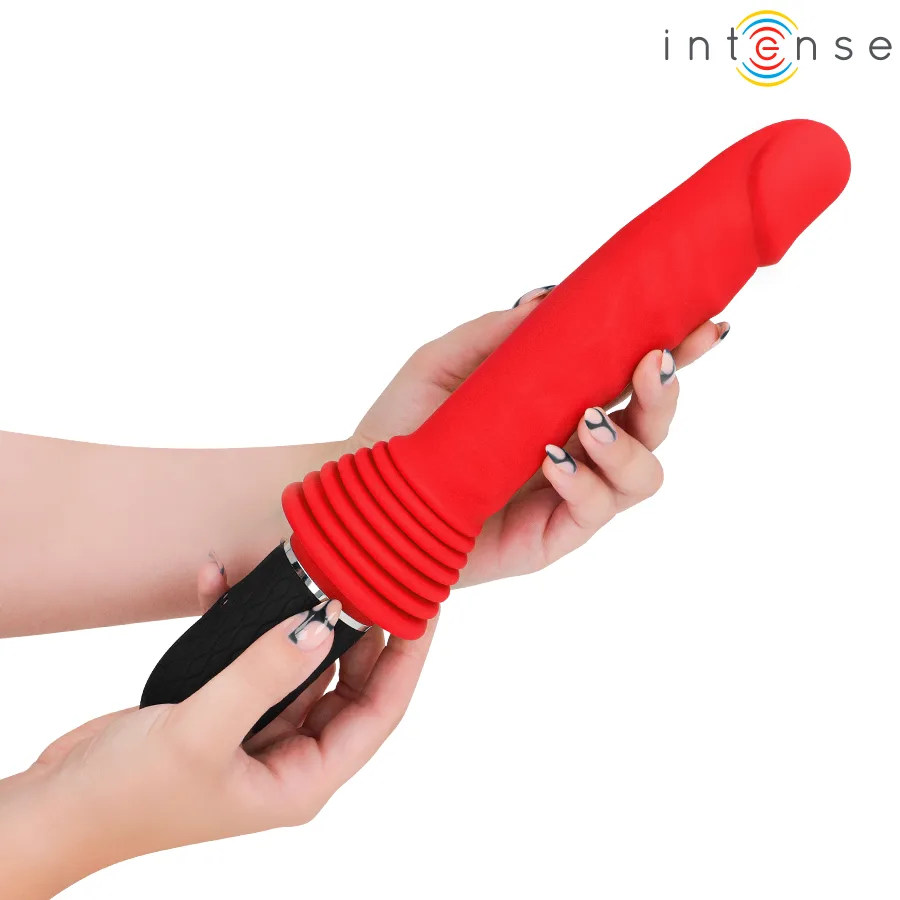 Intense - Cynthia Remote Control Thrusting Vibrator With Heat - Image 5