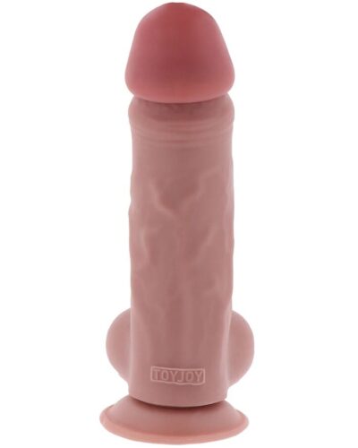 Get Real - Deluxe Realistic Penis With Testicles Extra Thick 23 cm