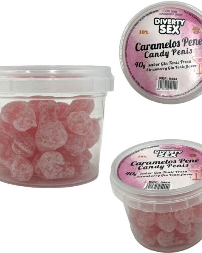 Diablo Picante - 20 Gin  Tonic Flavored Penis Candies