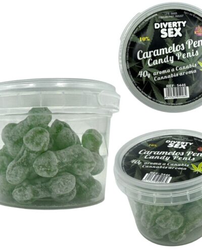 Diablo Goloso - 20 Cannabis Aroma Penis Candies