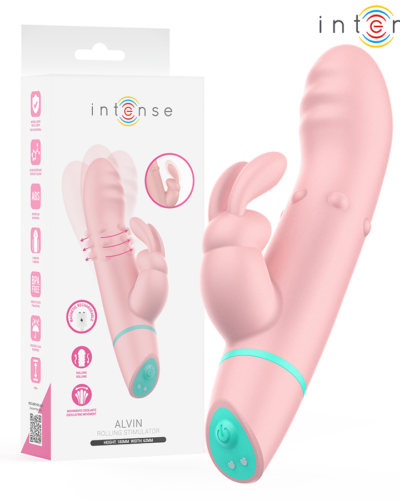 Intense - Alvin Rabbit Stimulator  Rolling Vibrator + Oscillating