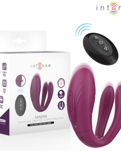 Intense - Sandra Tapping And Vibration Clamp Stimulator Remote Control