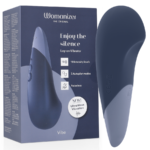 Womanizer - Vibe Lay-On Silent Vibrator Dark Blue