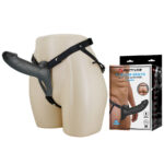 Pretty Love - Landon Black Vibrating Strap-On