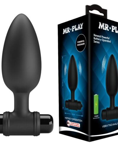 Mr Play - Super Power Anal Plug With Vibration