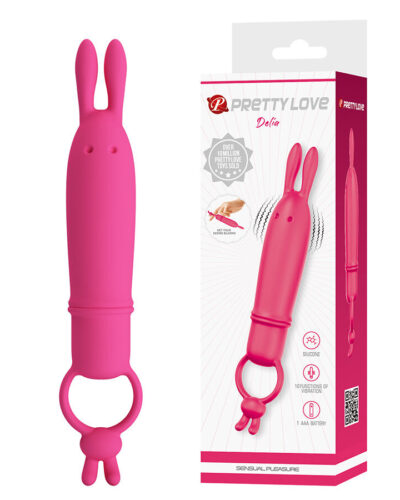 Pretty Love - Delia Rabbit Vibrator With Resistance Ring