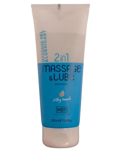 Hot - Massage  Glide Gel 2In1 Silky Touch 200 ml