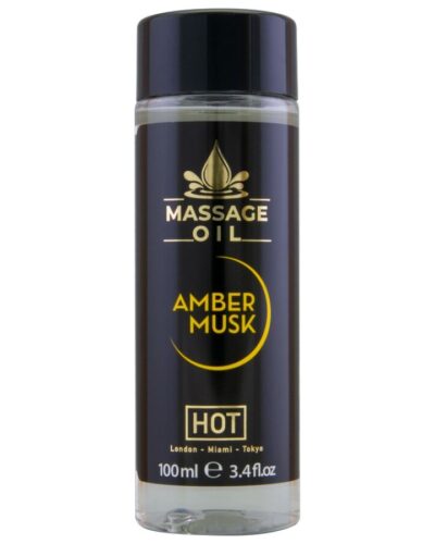 Hot - Massage Oil Amber  Musk 100 ml