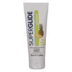 Hot - Superglide Edible Lubricant Waterbased Pineapple 75 ml