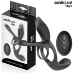 Addicted Toys - Double Penis Ring with Clitoral Stimulator