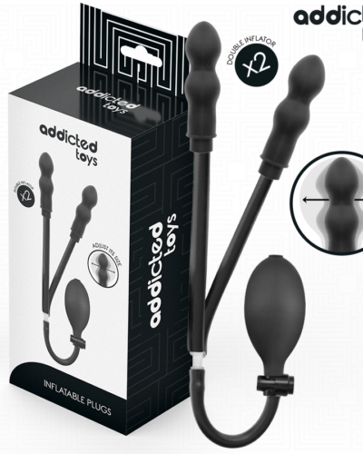 Addicted Toys - Inflatable Double Butt Plug Model 3