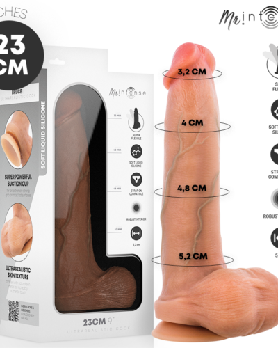 Mr Intense - Bruce L Dildo Silicone 23 Cm -Ø- 5.2 Cm