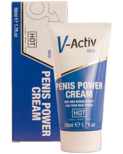 Hot - V-Activ Penis Power Cream For Men 50 ml