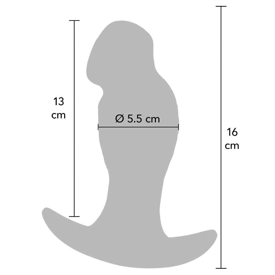 Hidden Desire - Inferno Realistic Buttplug 16 cm - Image 5