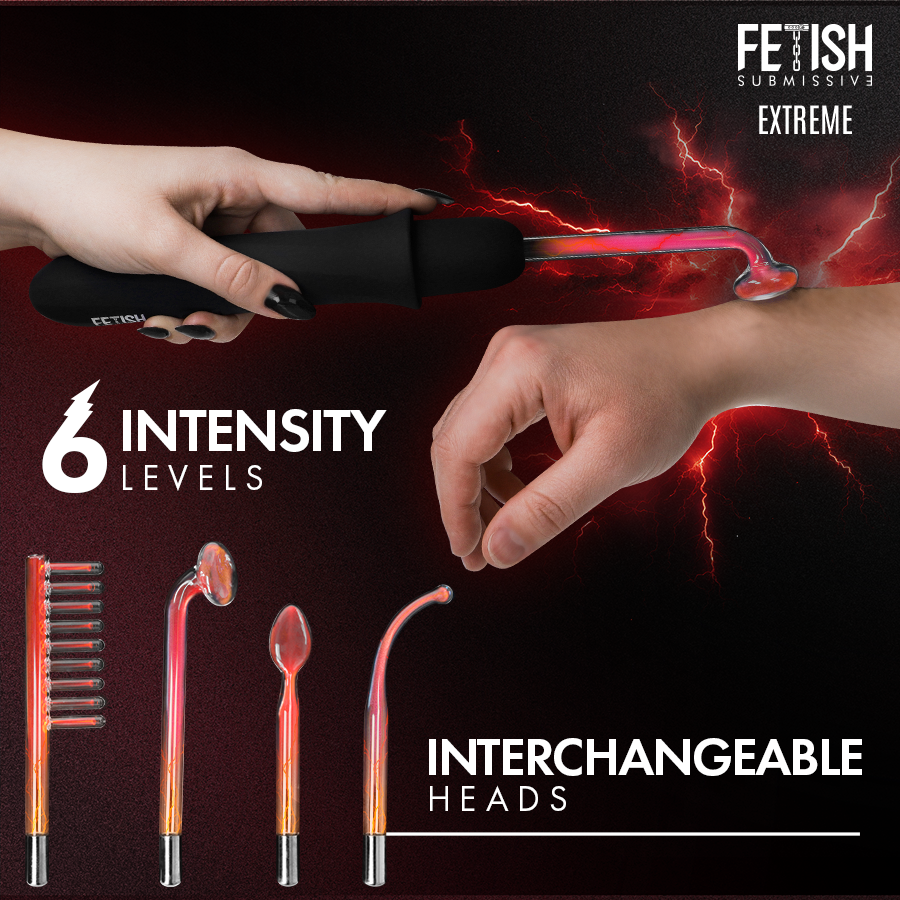 Fetish Submissive - High Frequency Electrostimulation Wand - Image 2