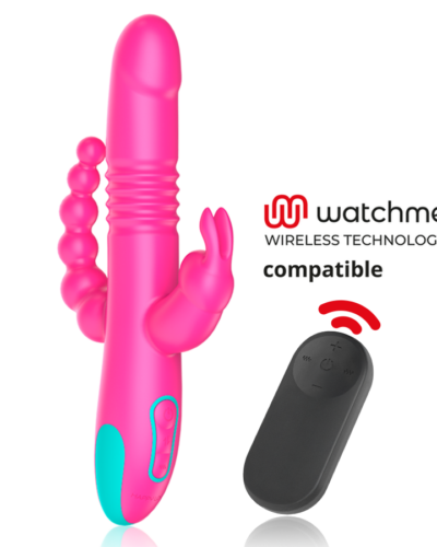 Happy Loky - Donald Triple Stimulation: Anal, G-Spot Clitoris + Watchme Remote Control