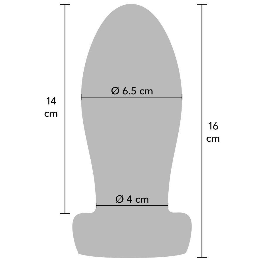 Hidden Desire - Extreme Heavy Anal Stretcher Plug Large - Image 4