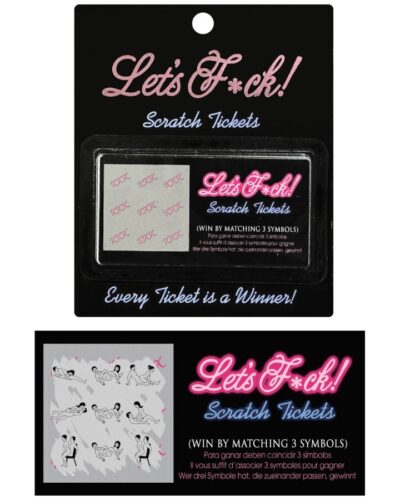 Kheper Games - Let’s F*ck! Scratch Tickets