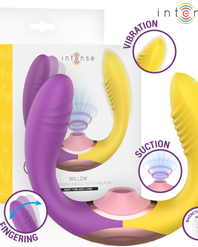 Intense - Willow 3-In-1 Suction And Vibration Stimulator
