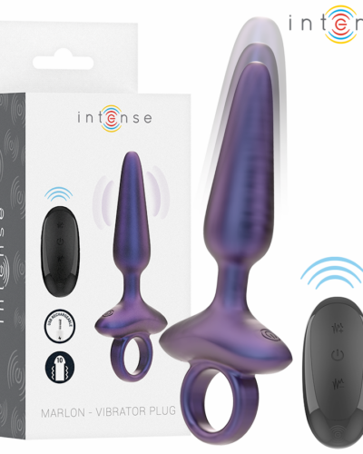 Intense - Marlon Vibrating Anal Plug Model 4 Remote Control