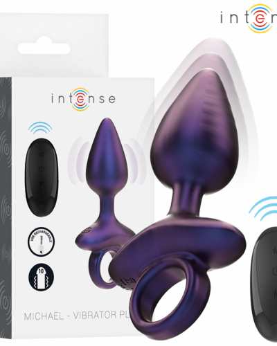 Intense - Michael Vibrating Anal Plug Model 2 Remote Control