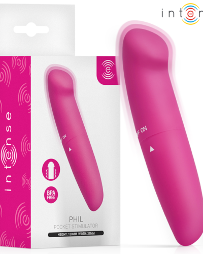 Intense - Phil G-Spot Vibrator Pink 13 Cm