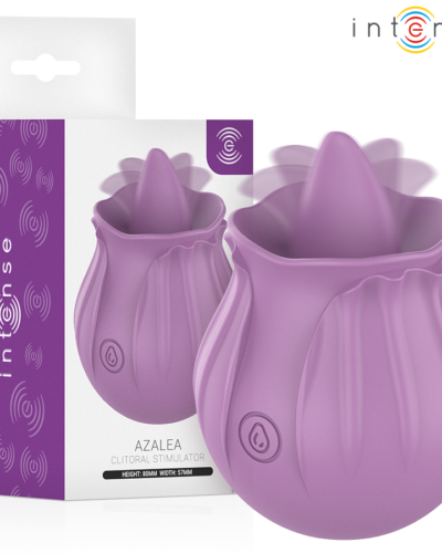 Intense - Azalea Flower Clit Stimulating 10 Vibrations Purple