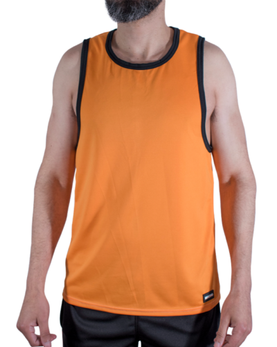 Macho - Cmv005 Orange Gym T-Shirt L/Xl