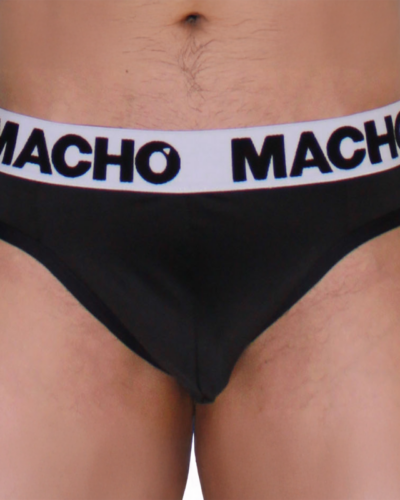 Macho - Mtg002 Black/Black Thong Xl