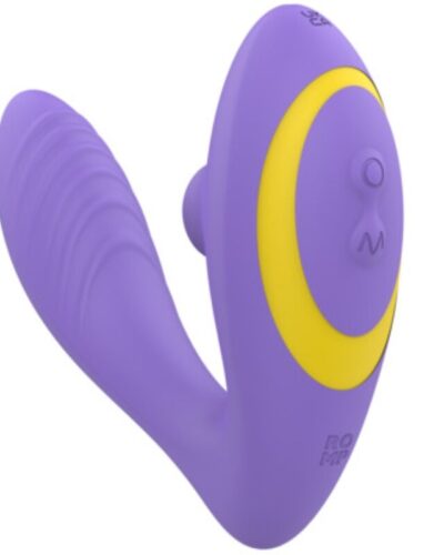 Romp - Reverb G-Spot Stimulator And Clitoral Suction Device Purple