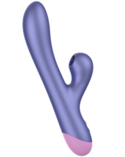 Romp - Pulse Rabbit Dual G-Spot Vibrator Electric Blue