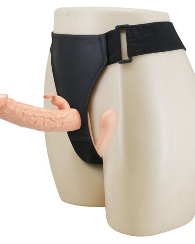 Baile - Charlotte Hollow Double Penetration Strap-On Flesh