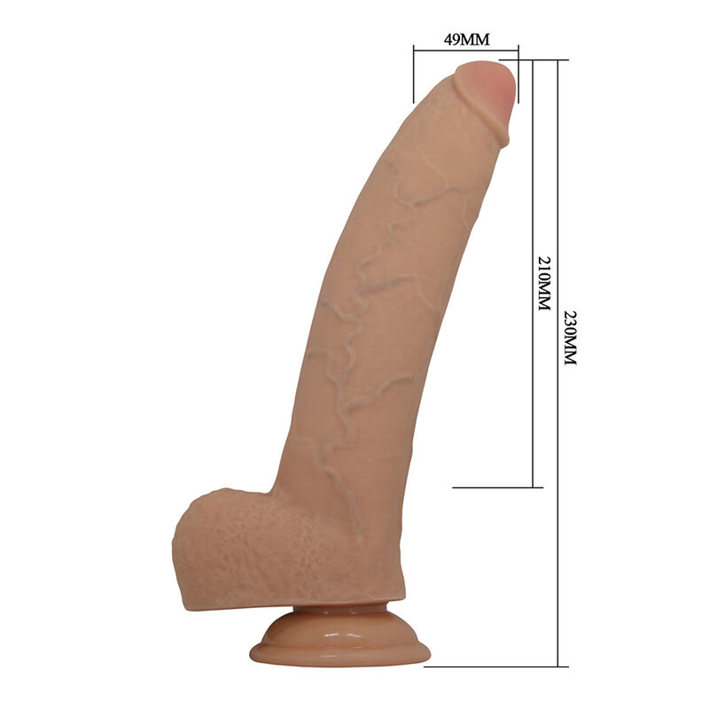 Pretty Love - Fabian Flexible Dildo With Suction Cup Flesh - Image 5