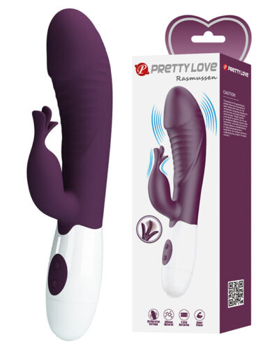 Pretty Love - Rogue Muse 30 Function Rabbit Vibrator Purple