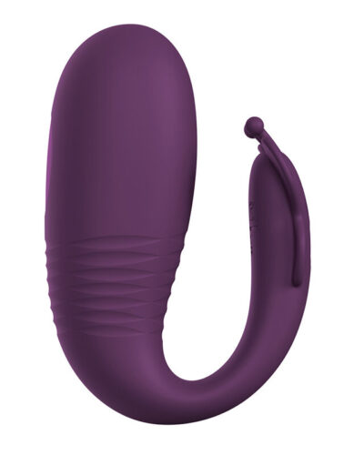 Pretty Love - Klay Thrusting Egg Vibrator App Control Purple